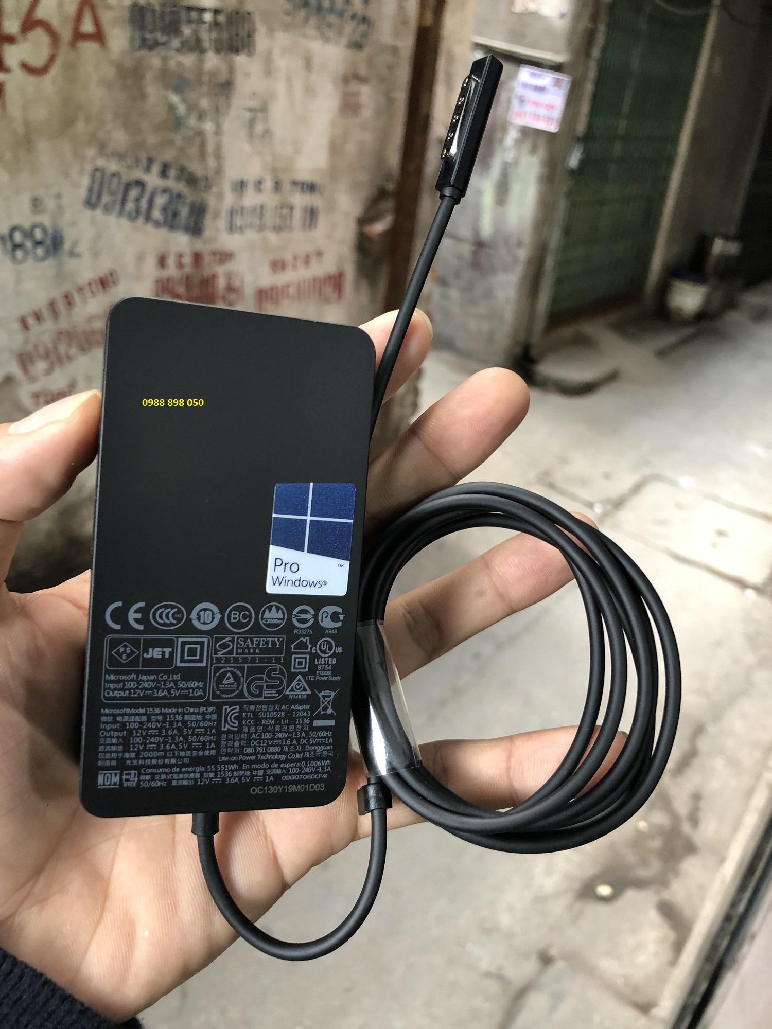 SẠC MICROSOFT SURFACE PRO 1, 2 BẢN GỐC