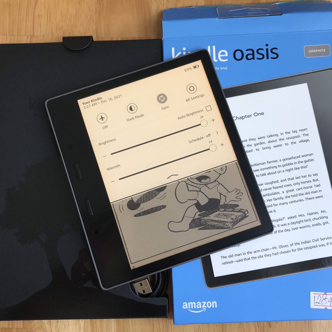 Kindle Oasis 3 10Th E-Reader with 7” 300Ppi Screen, Has Warm Light, Buttons and Is Waterproof
