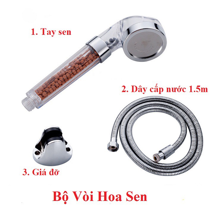 Bộ Vòi Hoa Sen Tăng Áp Siêu Bền