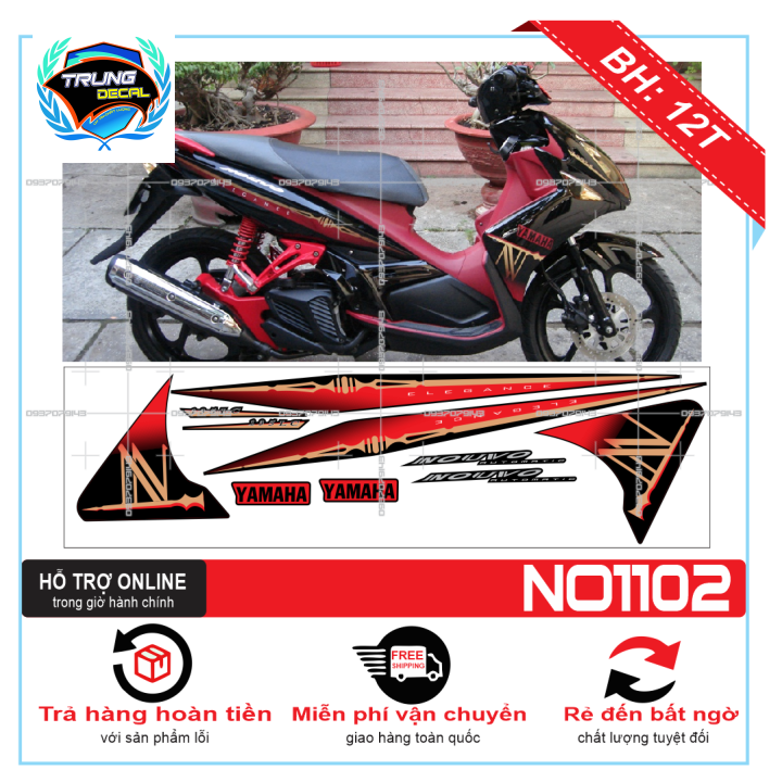Tem rời xe NOUVO 4 LX THÁI LAN