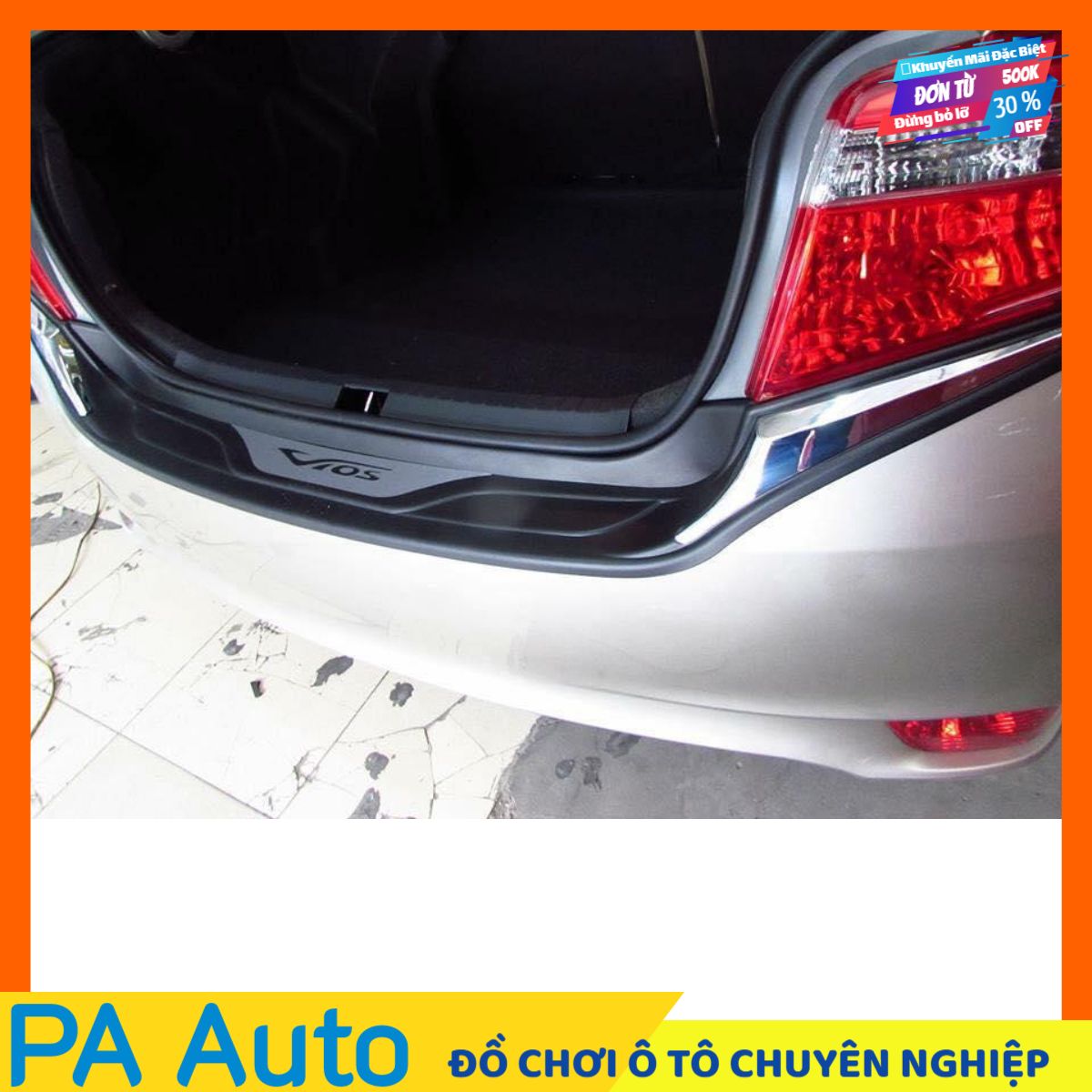 Chống trầy cốp xe Vios 2014-2018 cao cấp