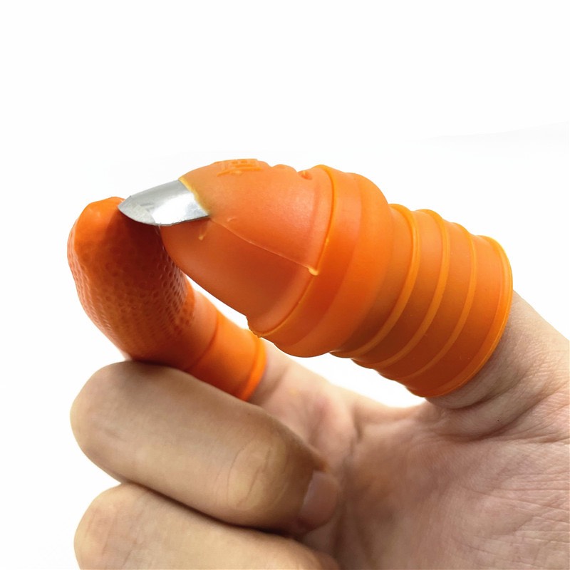 Bộ dao ngón tay cắt rau silicon đa năng