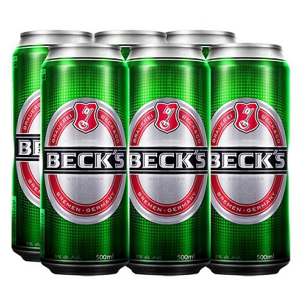 BIA BECK THÙNG 500ML 12 LON