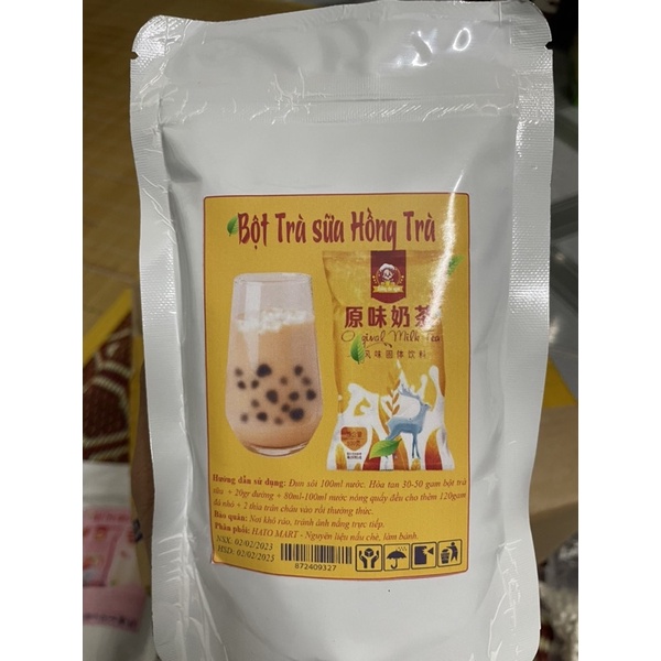 {BÁN RẺ NHẬN 5 SAO} 200gr BỘT TRÀ SỮA HỒNG TRÀ