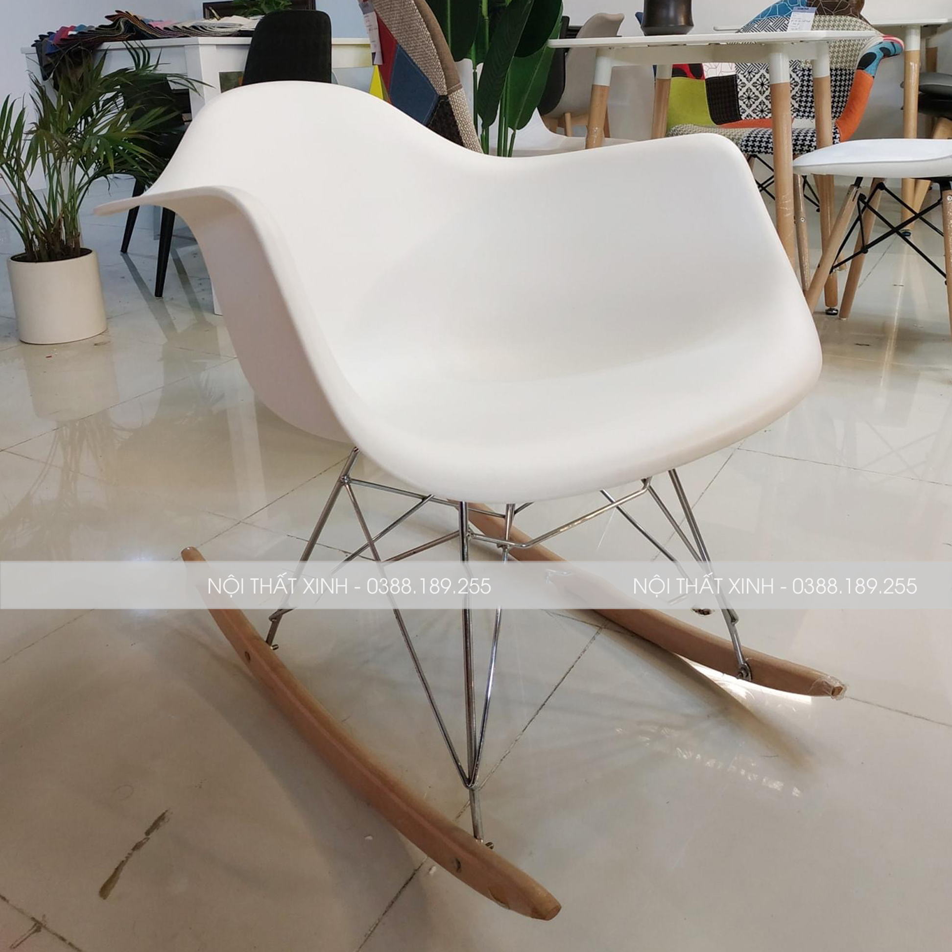 [GHẾ THƯ GIÃN] Ghế thuyền Eames bập bênh