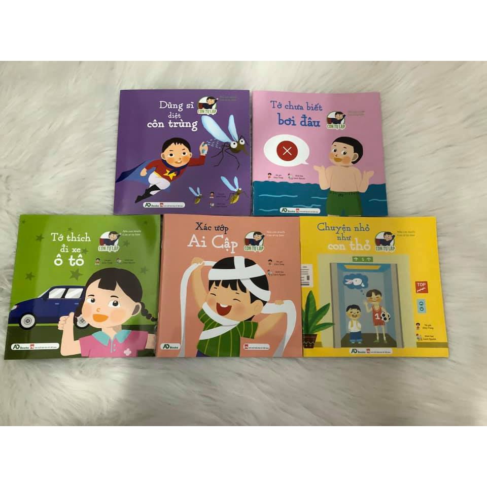 Sách - Bộ 5 Cuốn Dạy Con Tự Lập