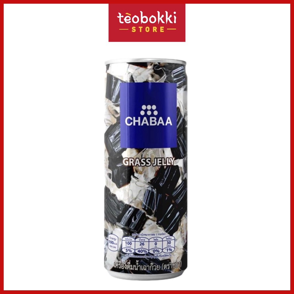 Nước trái cây Chabaa Thái Lan nhiều vị 230ml