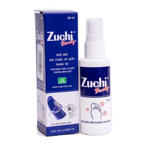 Xịt khử mùi giày Zuchi Family