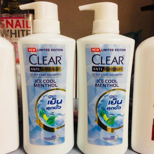 Combo 2 chai dầu gội Clear Men nhập khẩu Thái Lan -450ml/chai