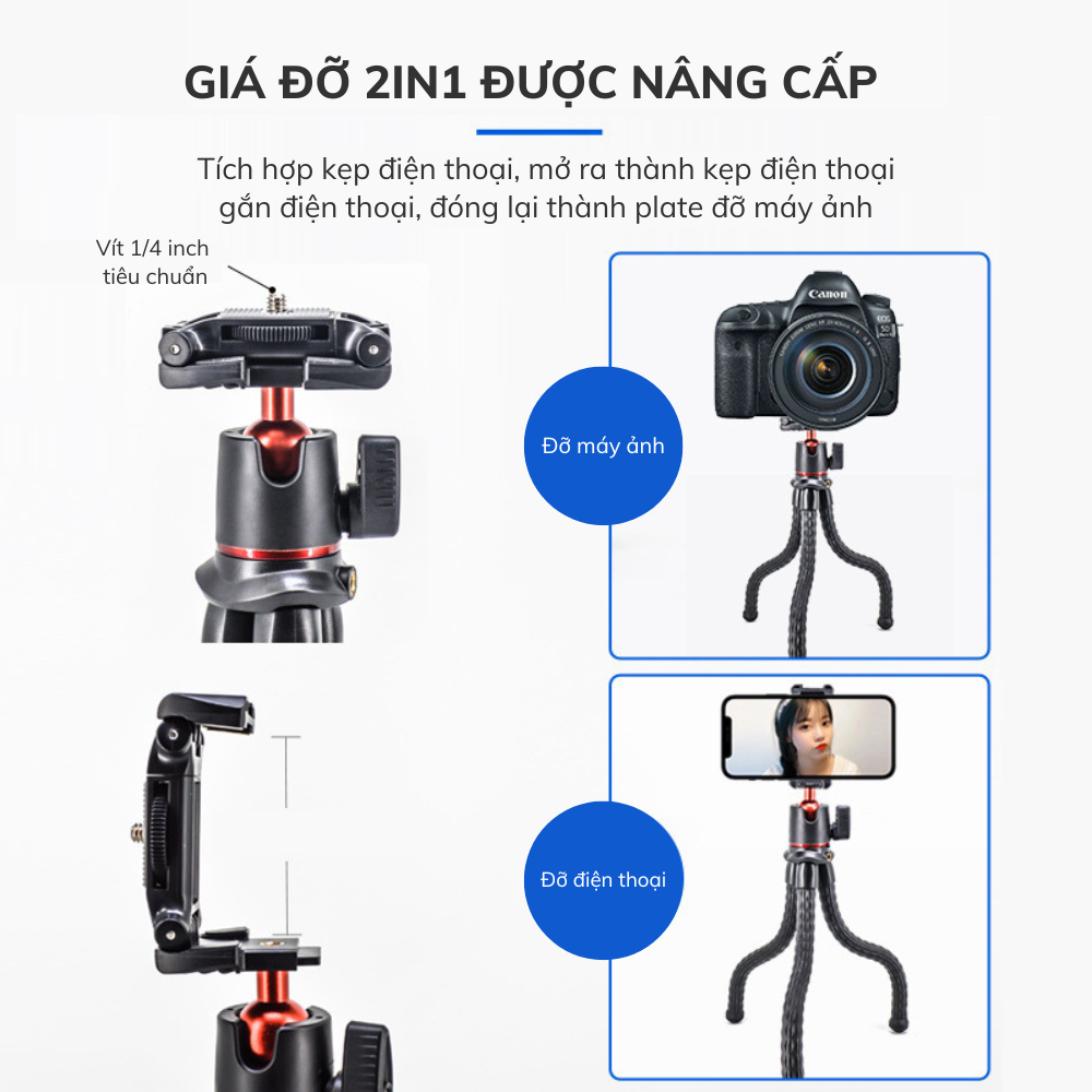 TRIPOD CHÂN NHỆN ULANZI MT-11