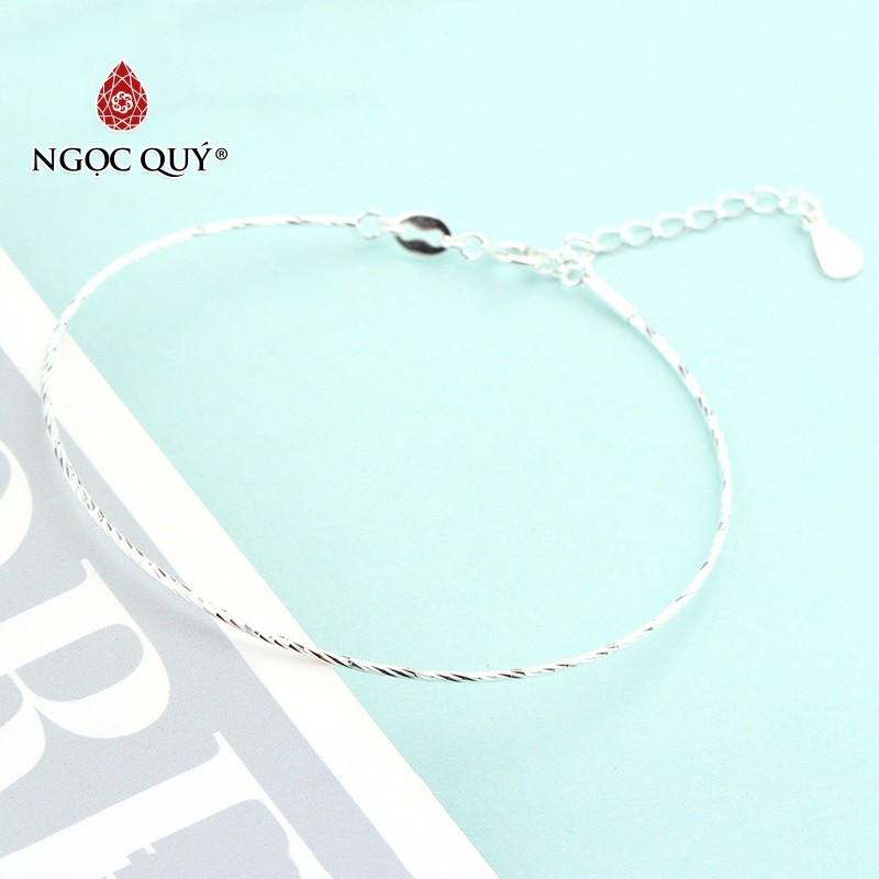 Lắc tay bạc - Ngọc Qúy Gemstones