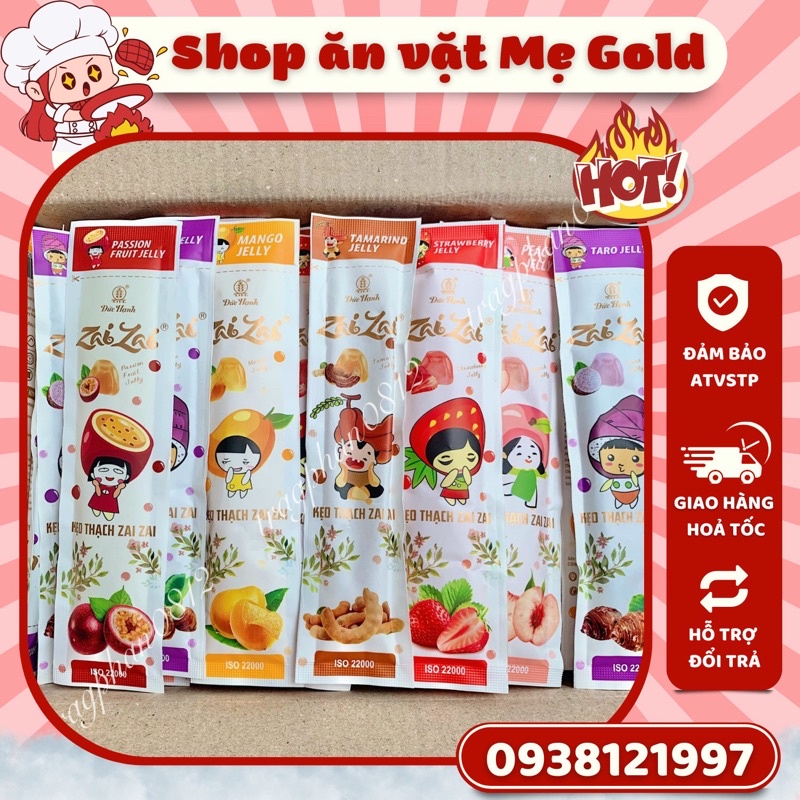 [SỈ] Thùng kẹo thạch Zaizai Đức Hạnh (5kg)