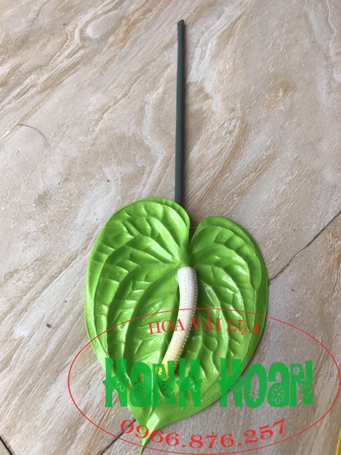 Combo 10 Lá hồng môn - Hoa giả