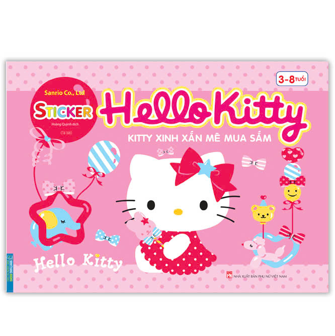 Books - Hello Kitty - Cute Kitty Who Loves Shopping (3-8 Years Old)