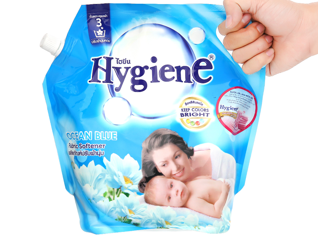 [HCM]Nước xả cho bé Hygiene Ocean Blue túi 1.8 lít