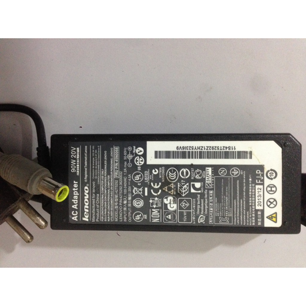 Sạc Laptop lenovo kim 20v dùng Được Tất Cả Các Dòng Máy lenovo có chuẩn tròn