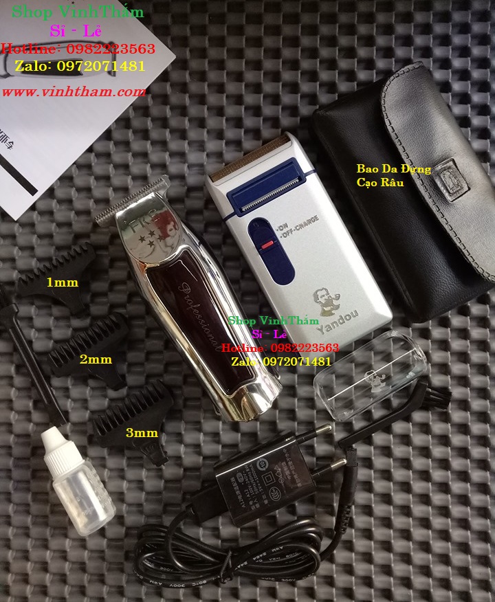 Tông đơ chấn viền cao cấp FKS (COMBO CẠO RÂU )