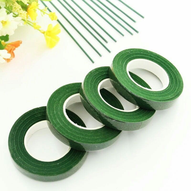 Băng dính sáp, băng keo sáp cuốn cành hoa giả Trang Trí Handmade