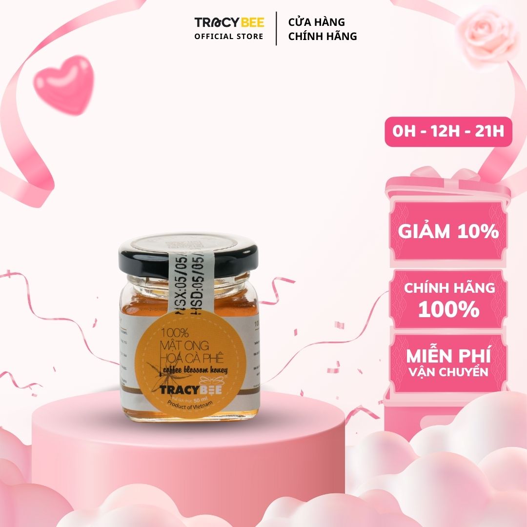 MẬT ONG HOA CÀ PHÊ TRACYBEE 70G