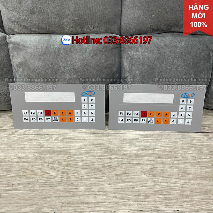 Decal bàn phím xăng dầu Nam Dương