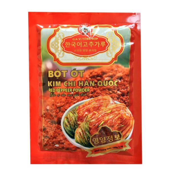 Bột ớt, ớt bột kim chi hàn quốc 100 gam