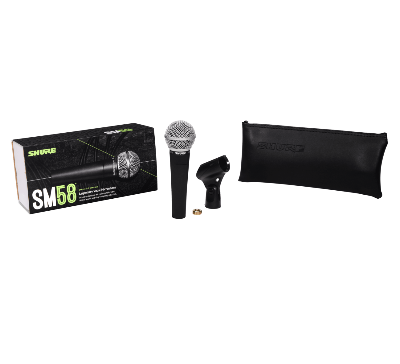 Micro có dây SHURE SM58-LC - Hàng Chính Hãng