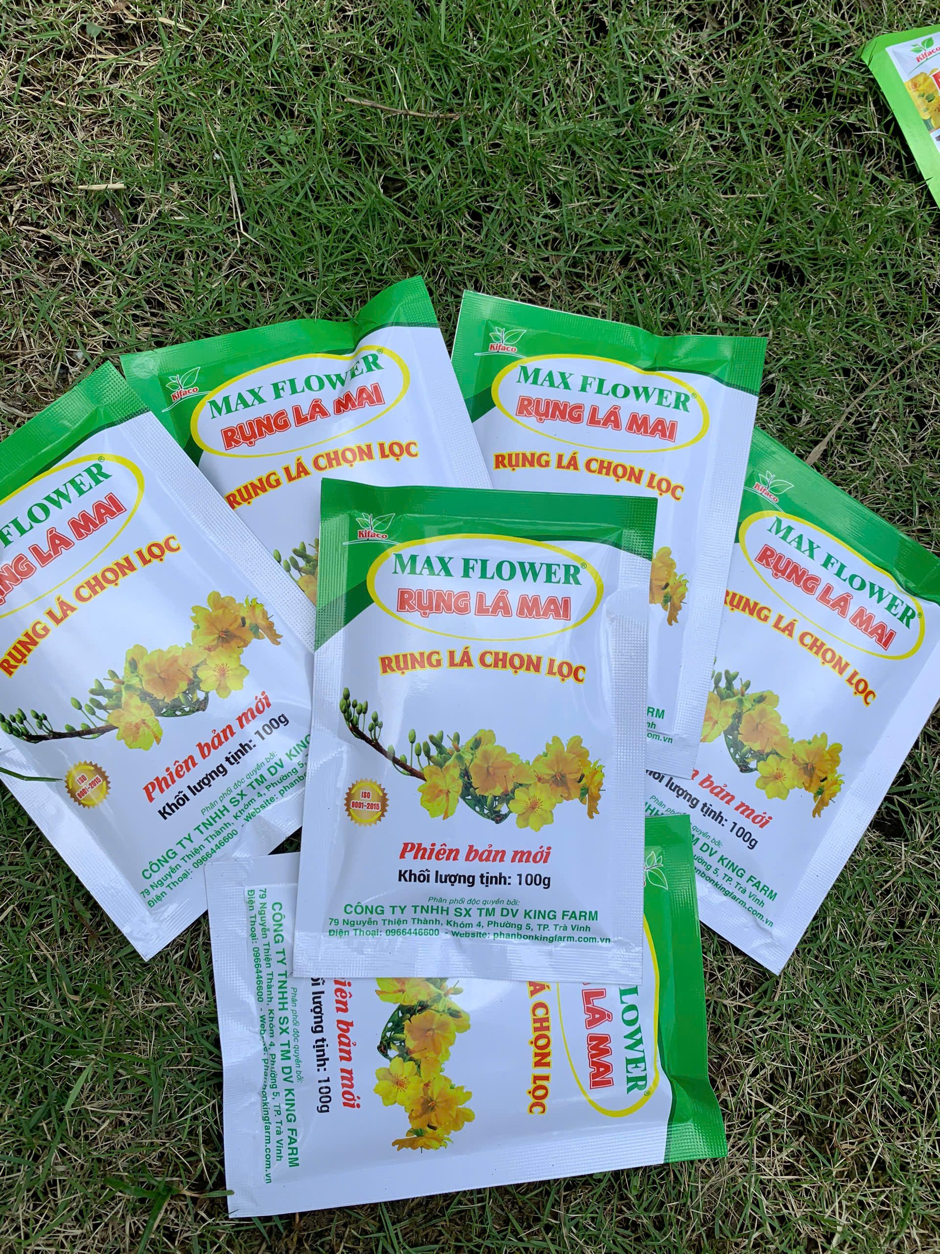 PHÂN BÓN RỤNG LÁ MAI GÓI 100G - RỤNG LÁ SIÊU THÔNG MINH