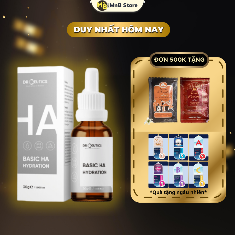 Tinh chất Basic HA Hydration DrCeutics Serum Cho Da Dầu Mụn 100ml