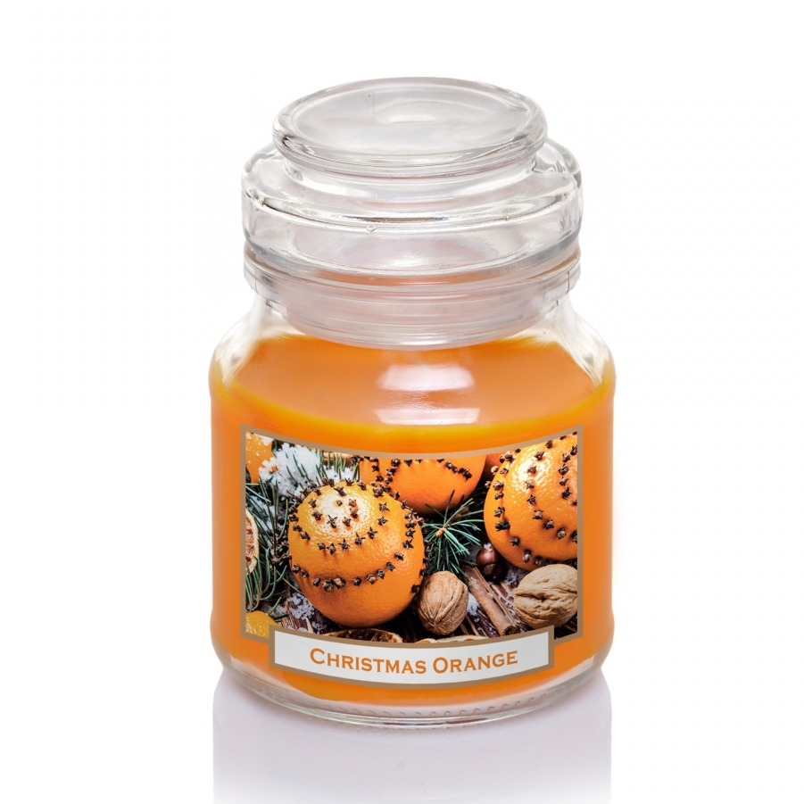 Hũ nến thơm tinh dầu Batek Candles BAT0899 Christmas Orange 130g