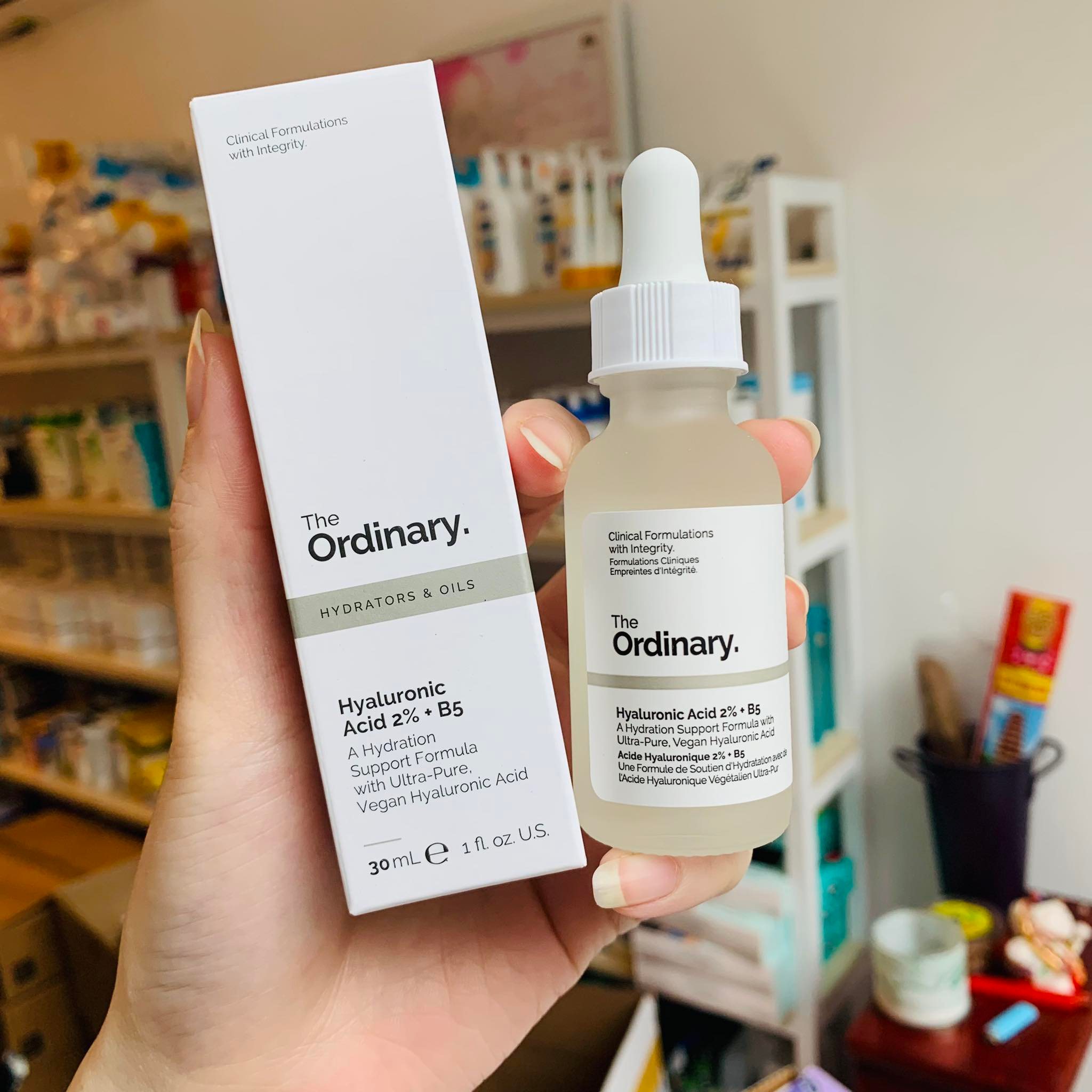 [HCM]Tinh chất phục hồi da The Ordinary Hyaluronic Acid 2% + B5 ( 30mL ) [Saigon Scent]