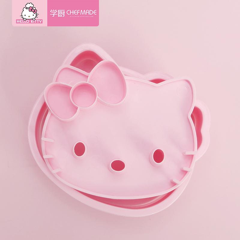 Hello Kitty (Hello Kitty) Được Ủy Quyền Chính Hãng Nhựa Tự Làm Bánh Gạo Die Chefmade Chef Made