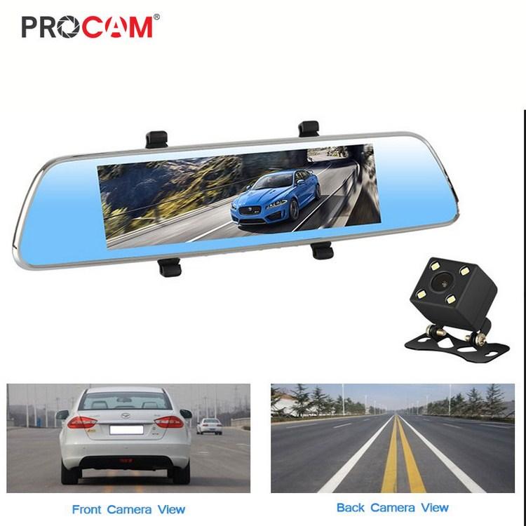 Camera hành trình Procam T98 Plus Mirror 4G, Android 5.0, Camera kép