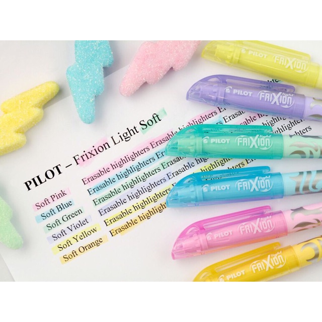 [Bán Lẻ] Bút Highlight Xóa Được Pilot Frixion Light (Japan)