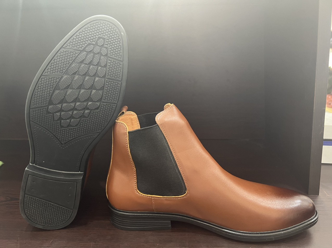 [ SALE XẢ KHO ]  GIÀY BOOTS NAM CHELLSEA BOOTS CLASSIC DA BÒ 100% C22