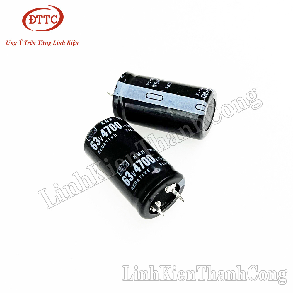 Tụ Hóa 4700uF 63V Chân Cứng 22x40mm