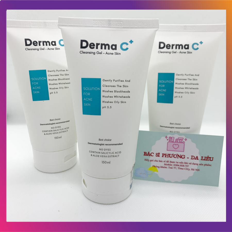 SỮA RỬA MẶT DERMA C+
