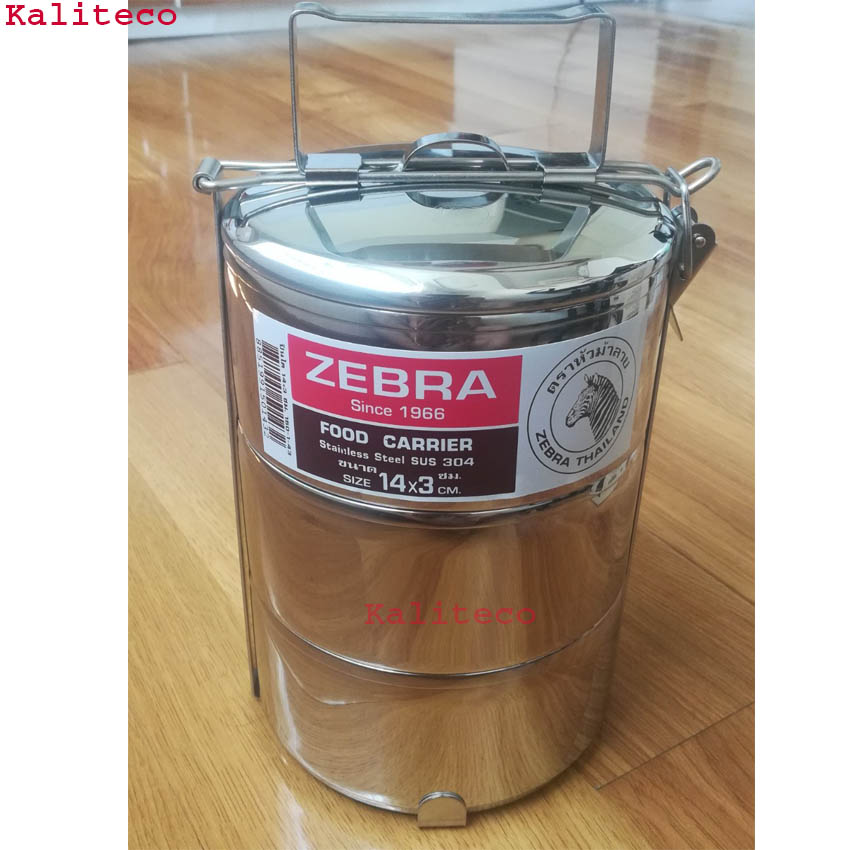 Camen 3 Ngăn Inox Zebra Đựng Cơm14cm -150143