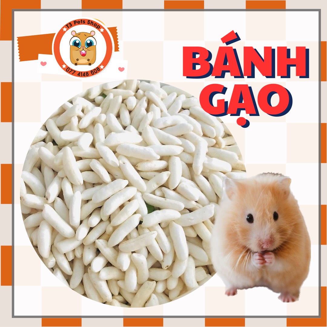 Bánh gạo dành cho hamster /sóc