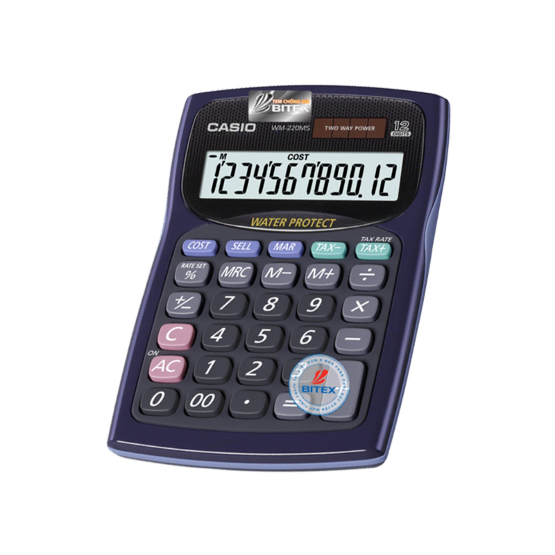 MÁY TÍNH CASIO WM-220MS