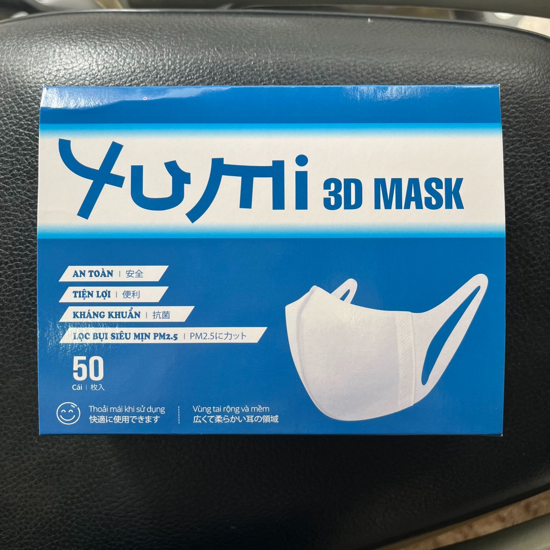 Khẩu Trang 3D Mask Theo Công Nghệ Nhật - 1 Hộp 50 Cái