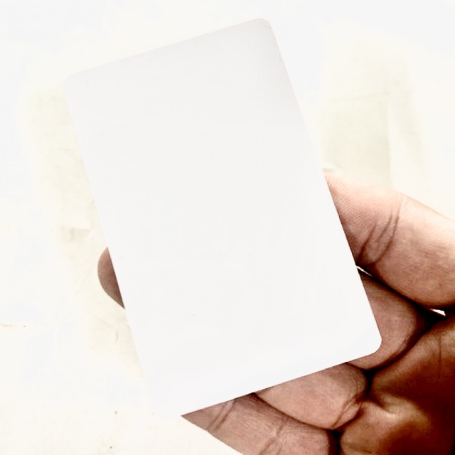 White Ic Magnetic Cards Are Used with a Duplicator.