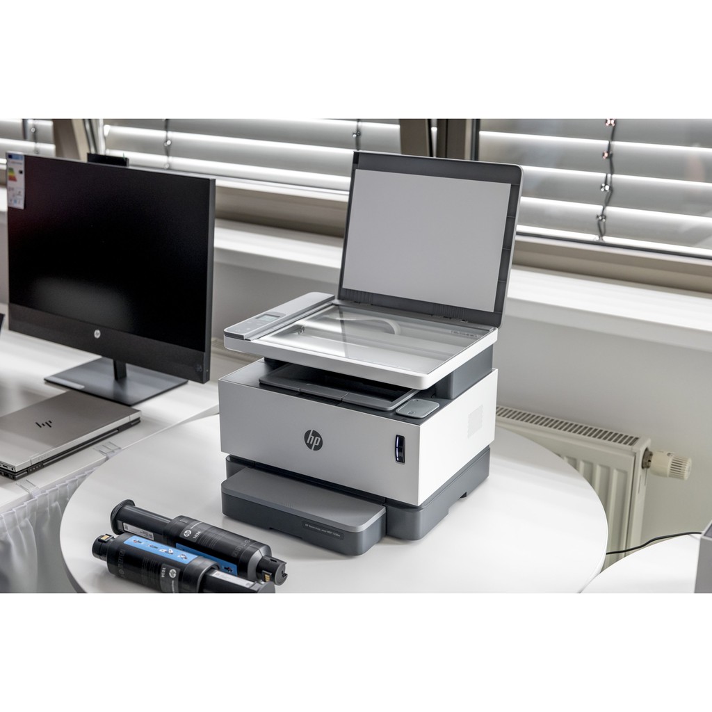 Máy in đa chức năng HP Neverstop Laser MFP 1200a máy in liên tục đa chức năng In Scan Copy Wifi hàng mới chính hãng