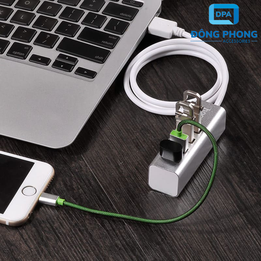 Bộ Chia USB 4 Cổng Hoco HB1 Chính Hãng