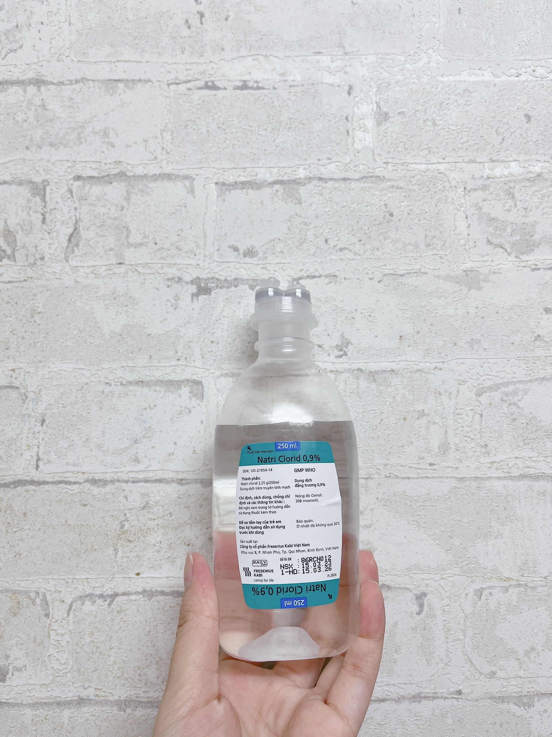 Nước muối 250ml - nt