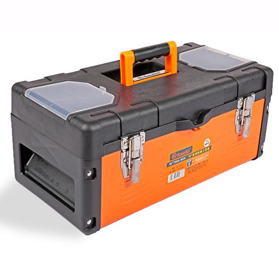 Hộp đựng đồ nghề Asaki AK-9965 C2-17" (Cam-Đen)