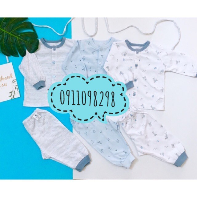 [HCM]Bộ dài bé trai MIOMIO ( 0m-24m) phom rộng