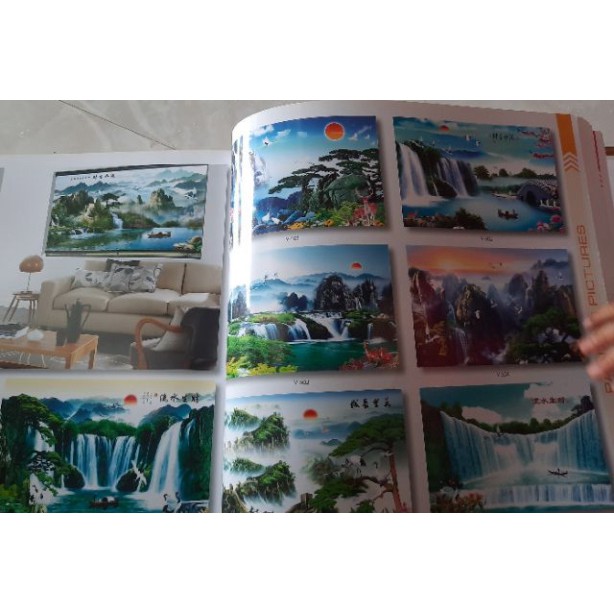 Rèm cuốn in tranh 3D