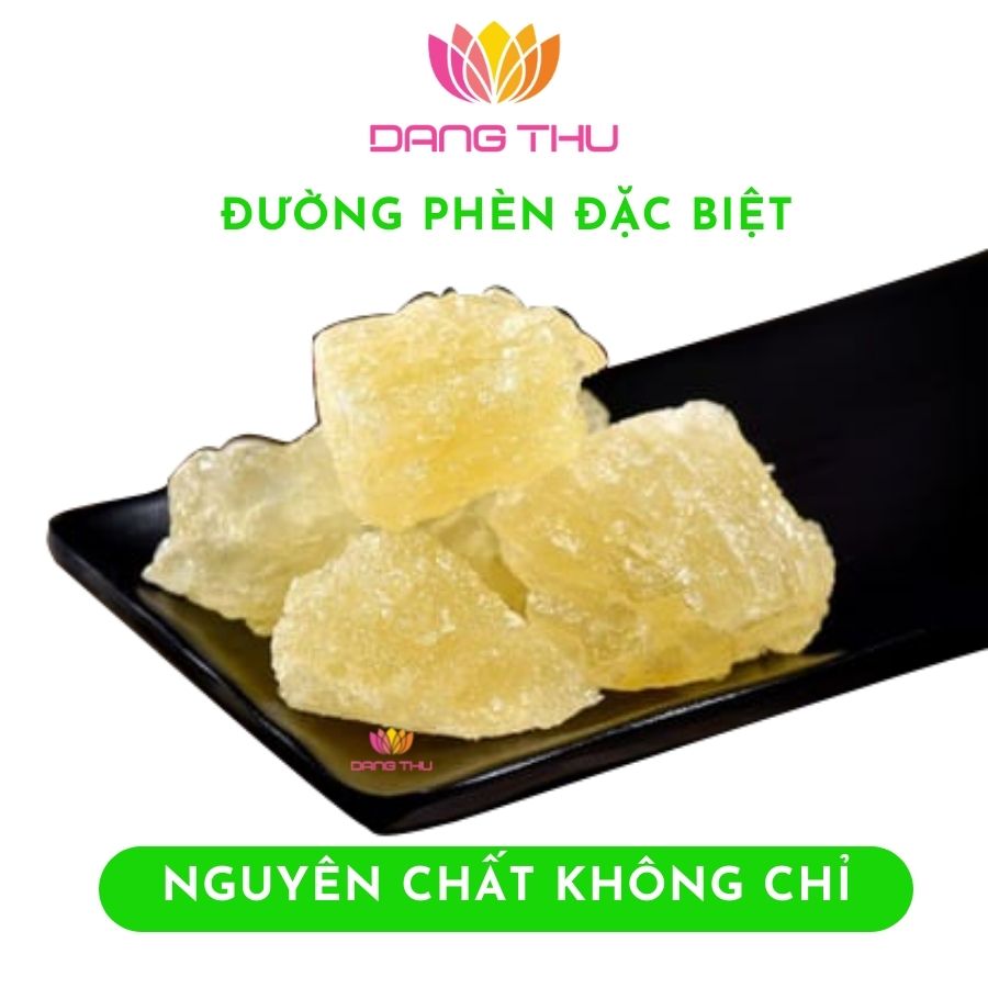 Đường  phèn nguyên chất đặc biệt túi 500gr (Special Pure Rock Sugar) - Đăng Thư