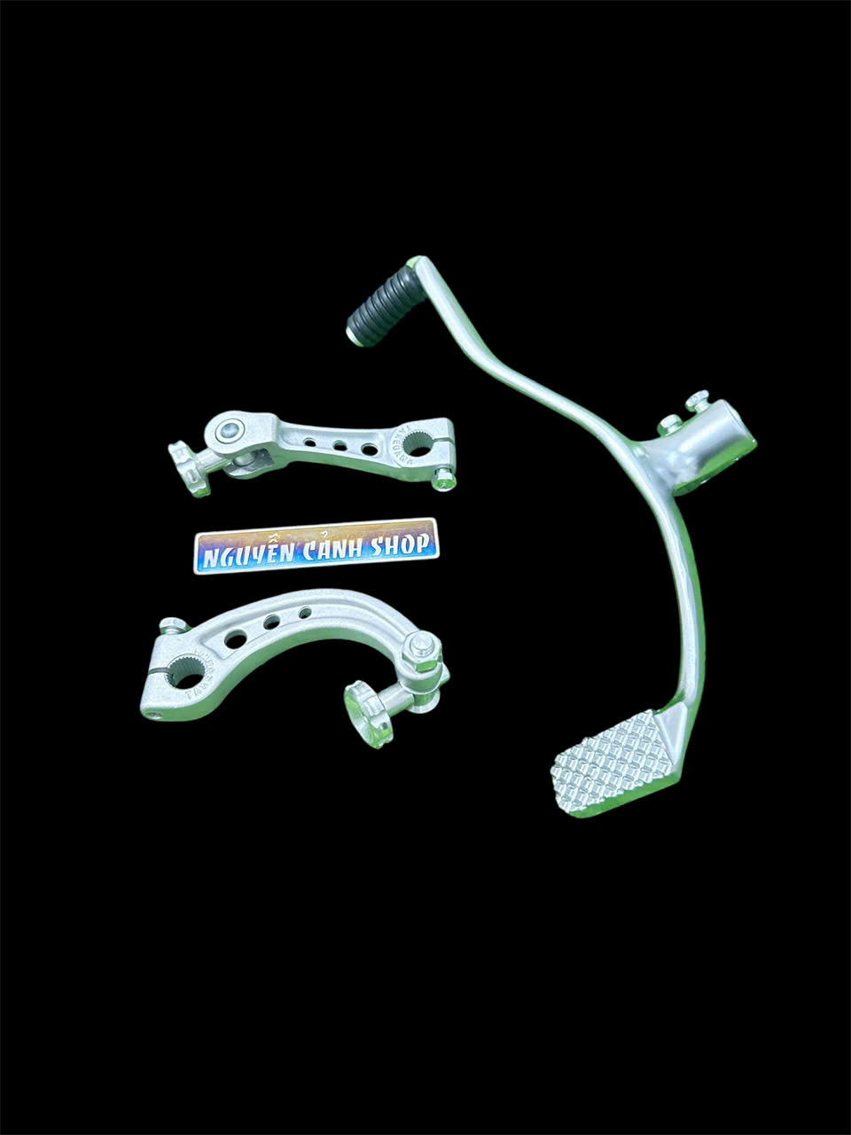 Cần số xe wave dream càng thắng takegawa 3 món chất liệu nhôm