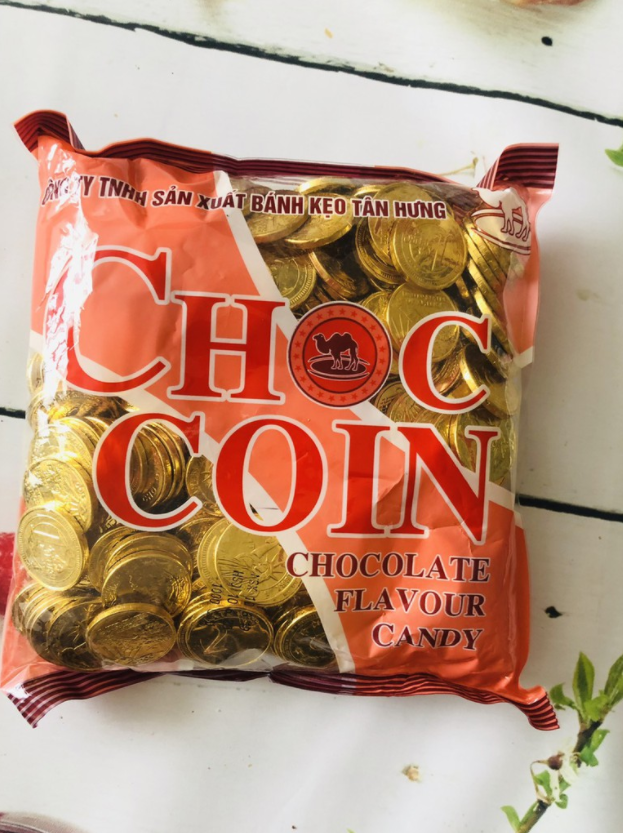 200g kẹo socola đồng tiền